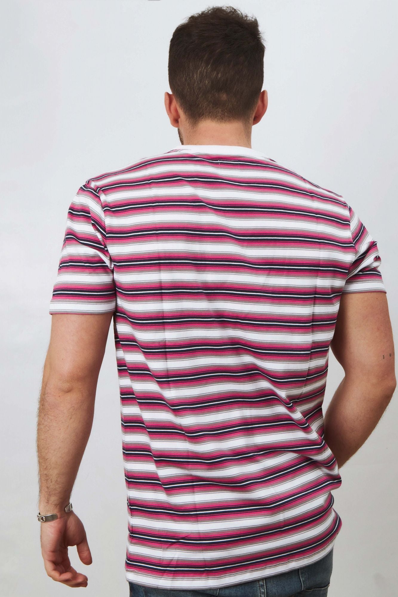 VANS KNOLLWOOD STRIPE en color ROSA (3)