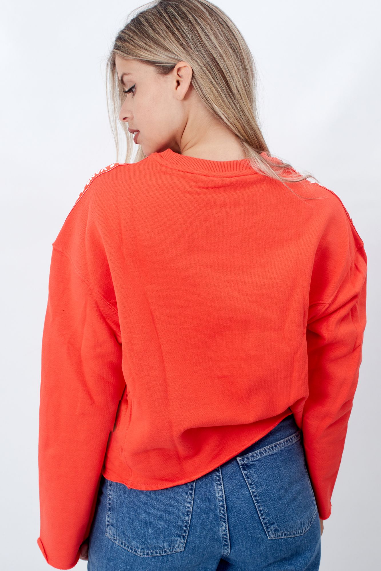 VANS BRAND STRIPER CREW en color NARANJA (3)