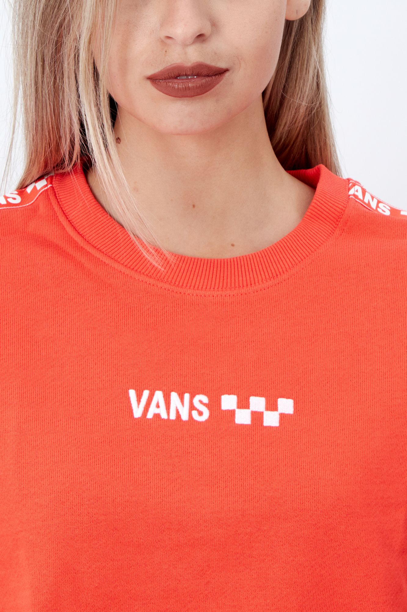 VANS BRAND STRIPER CREW en color NARANJA (4)