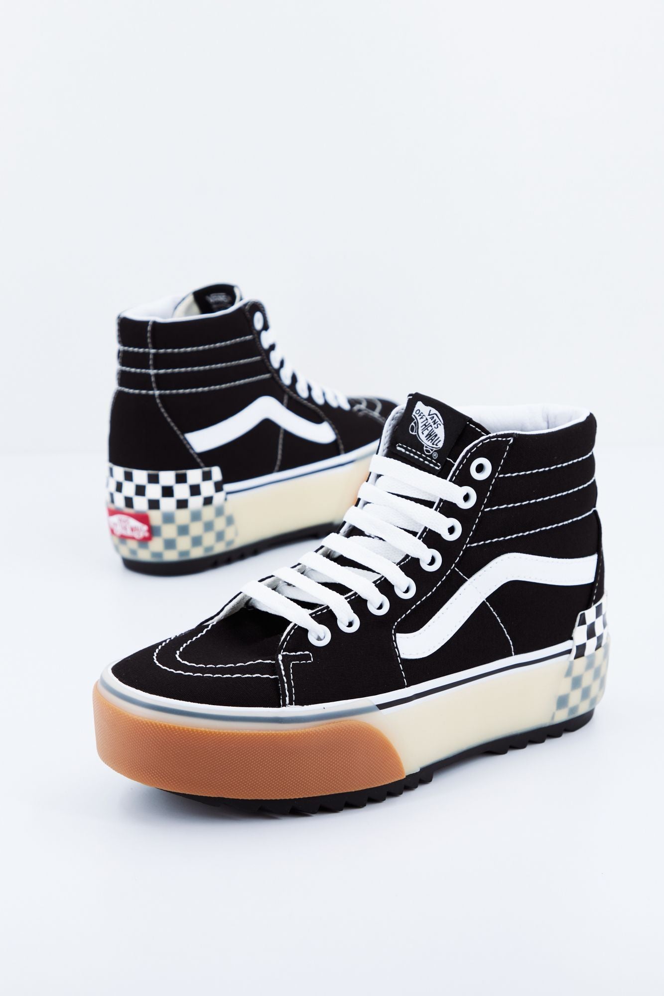 VANS UA SK8-HI STACKED en color NEGRO (1)