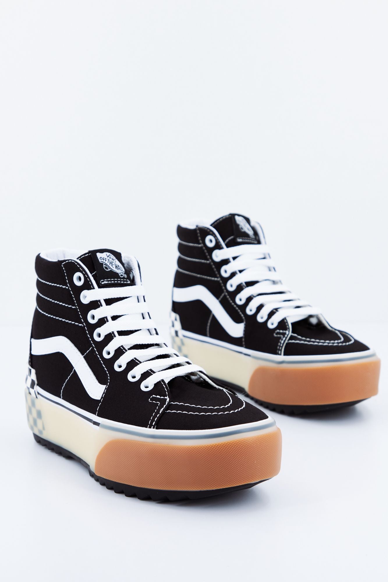 VANS UA SK8-HI STACKED en color NEGRO (2)