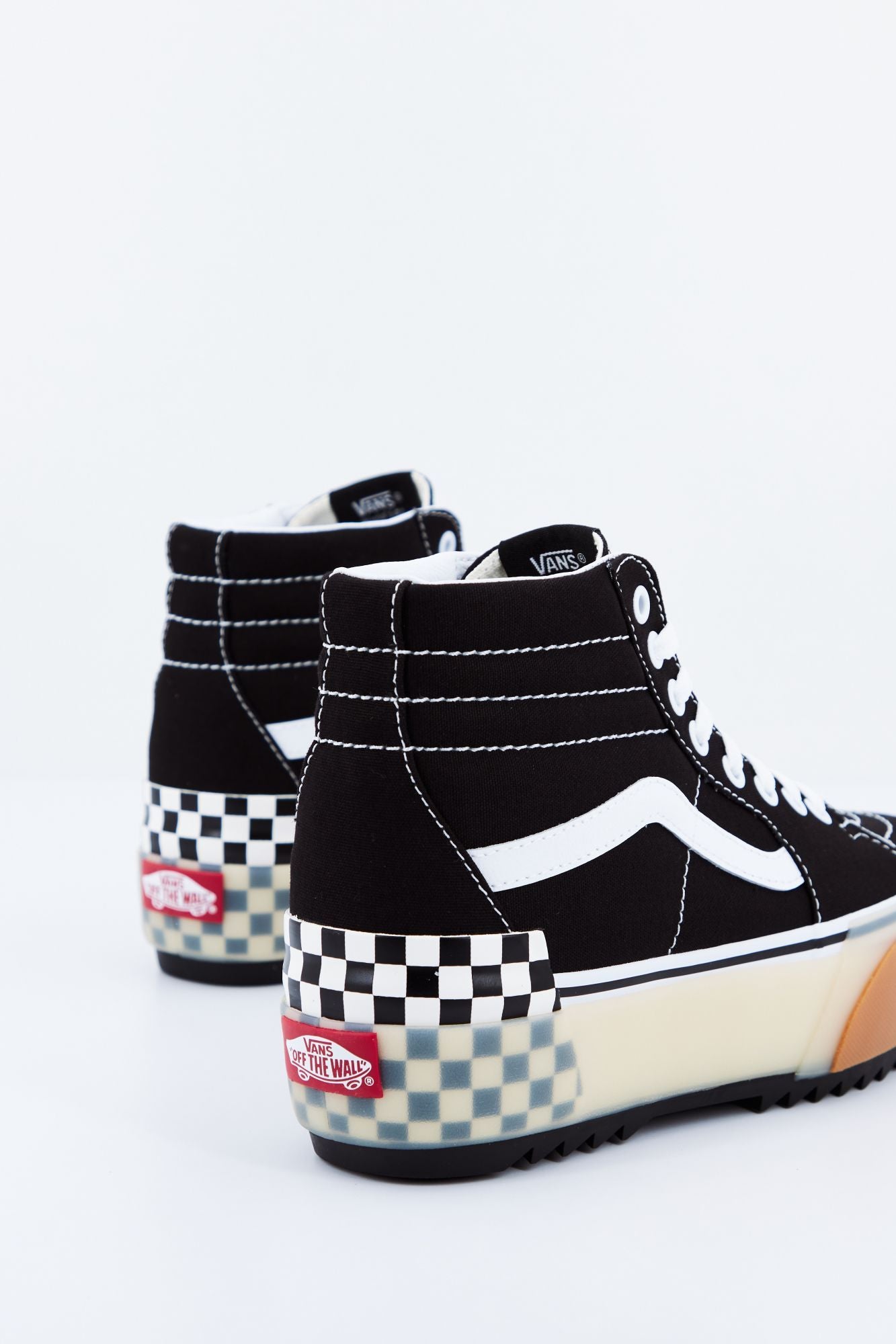 VANS UA SK8-HI STACKED en color NEGRO (3)