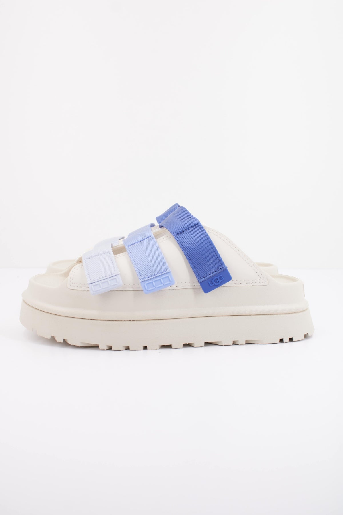 UGG W GOLDEN GLOW SLIDE en color BLANCO (1)