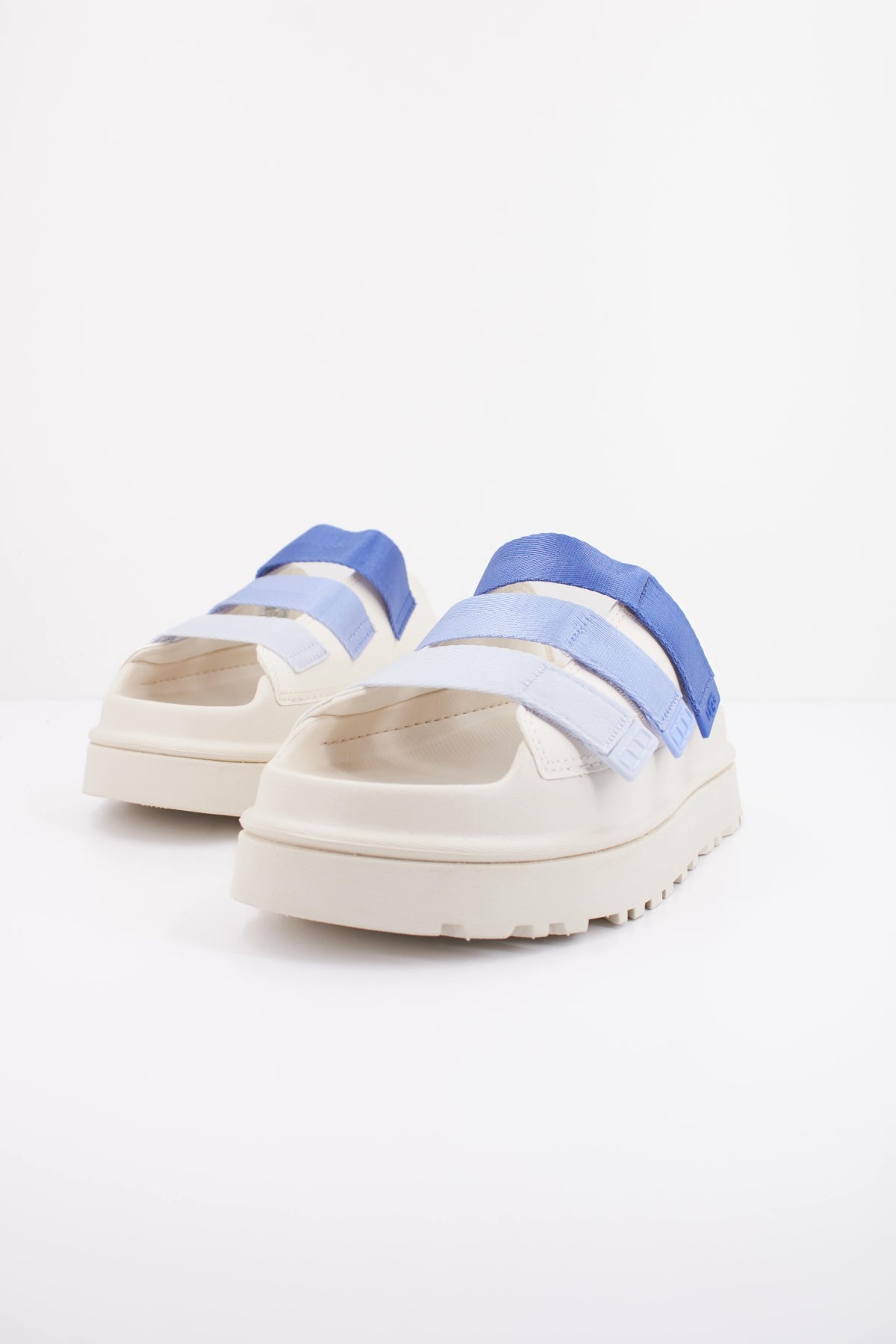 UGG W GOLDEN GLOW SLIDE en color BLANCO (2)