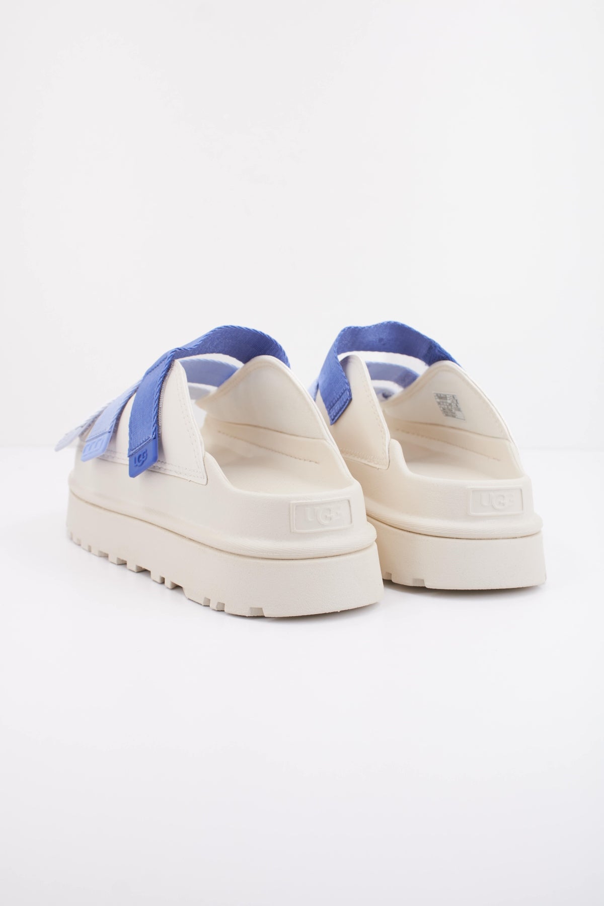 UGG W GOLDEN GLOW SLIDE en color BLANCO (4)