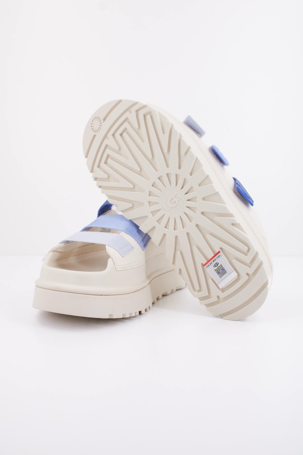 UGG W GOLDEN GLOW SLIDE en color BLANCO (5)