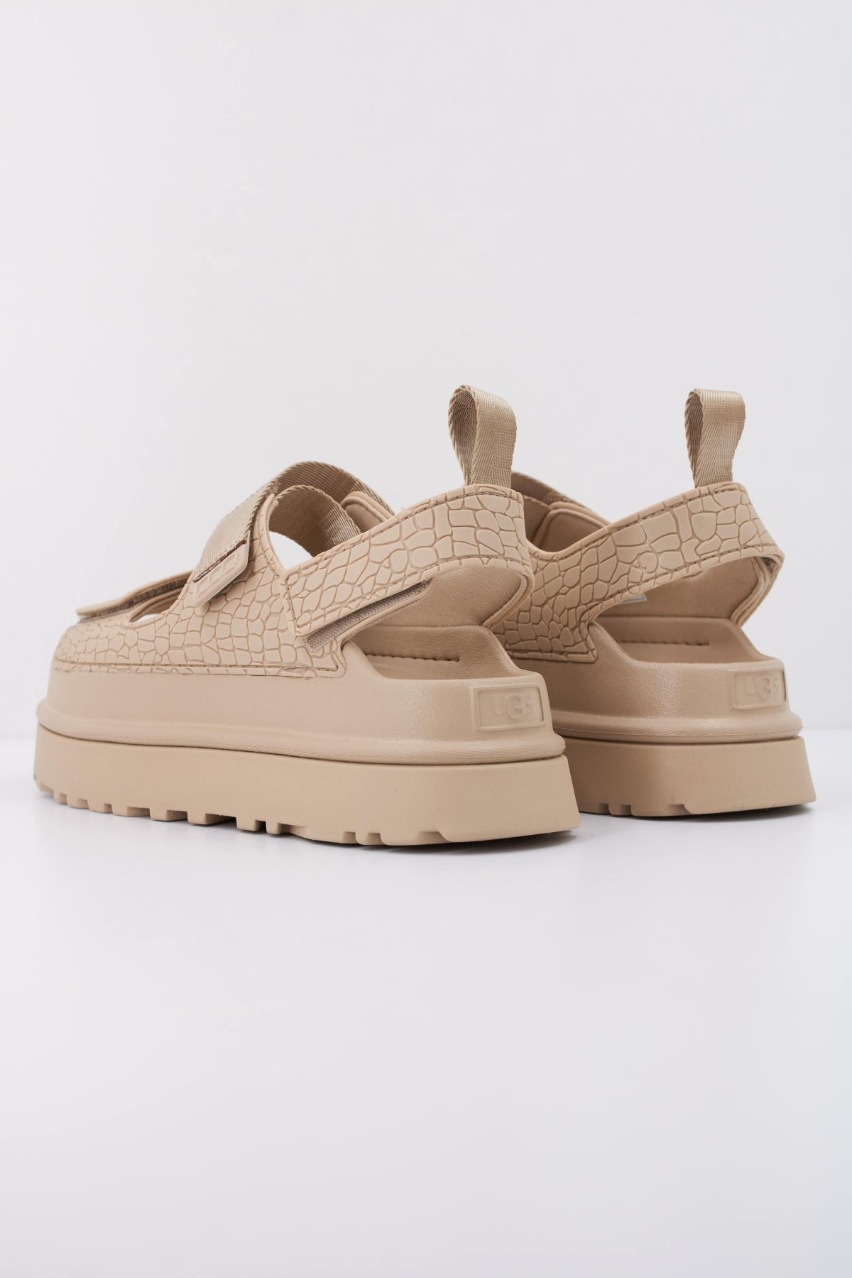 UGG W GOLDENGLOW EMBOSSED en color MARRON CLARO (4)