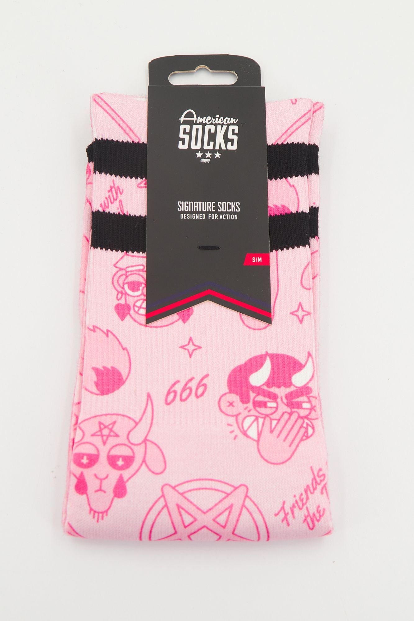 AMERICAN SOCKS FRIENDS WITH THE DEVIL en color MULTICOLOR (1)
