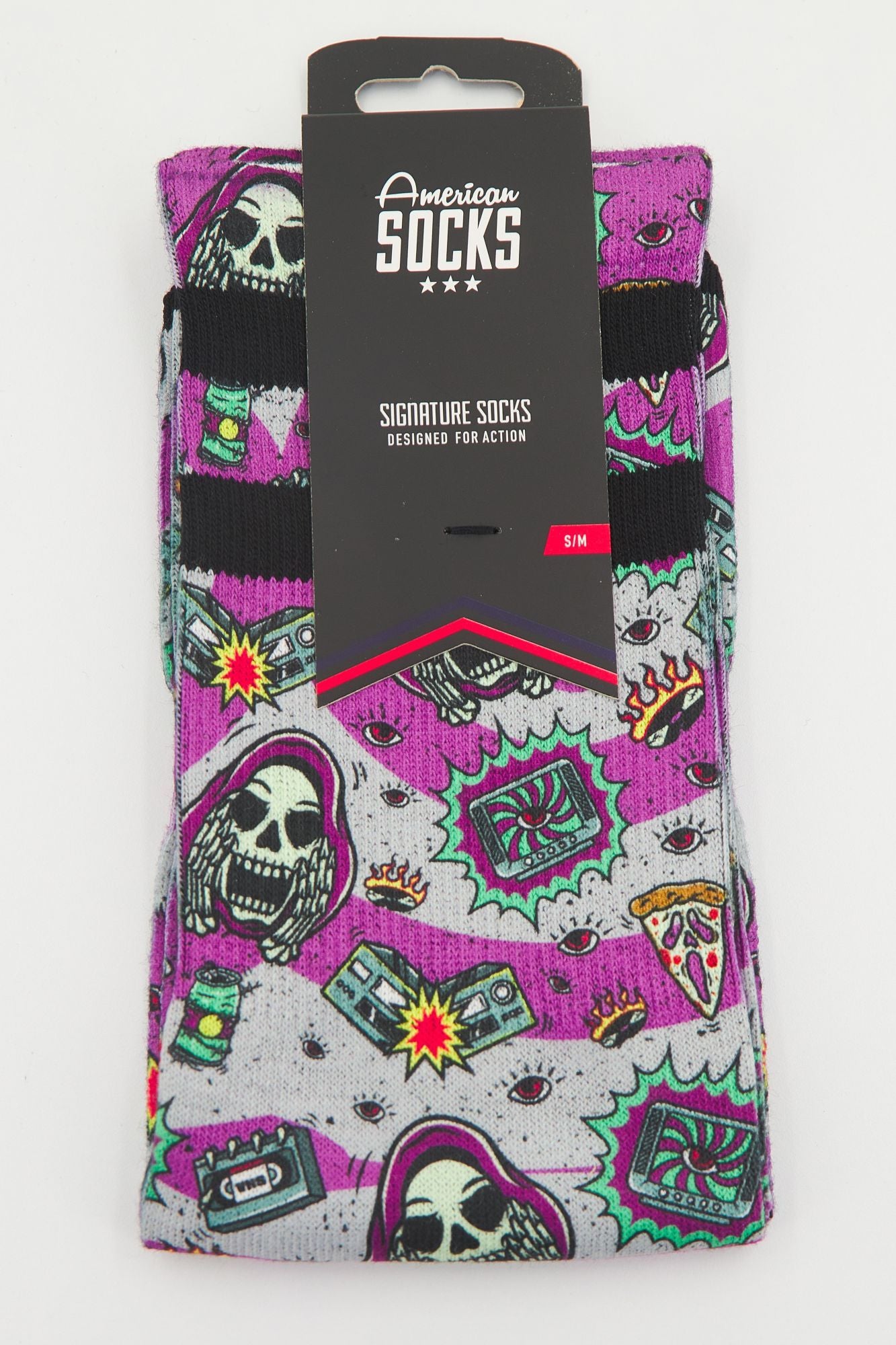 AMERICAN SOCKS HORROR TIME en color MULTICOLOR (1)