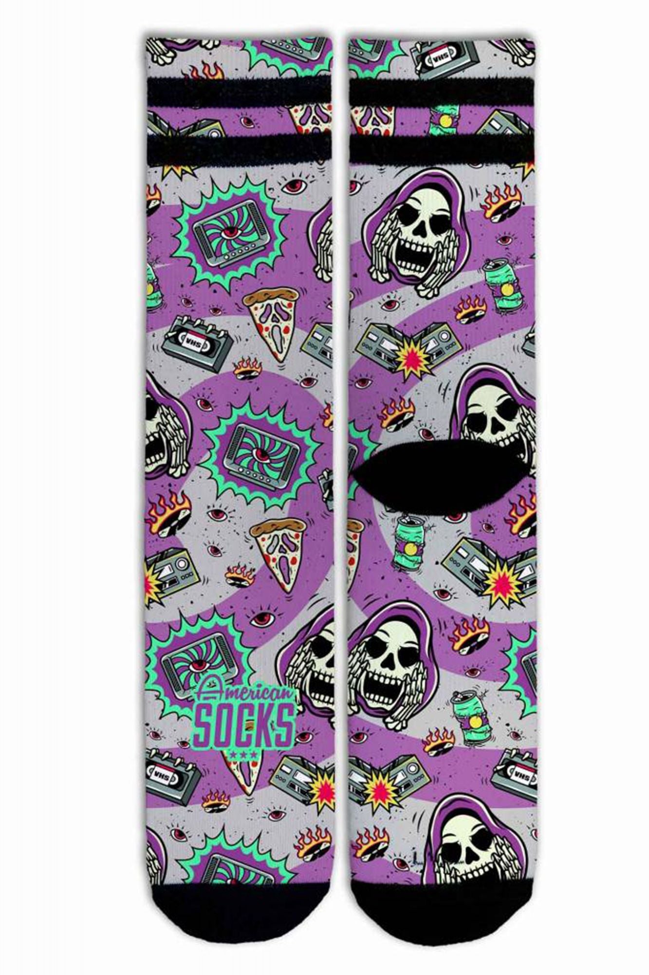 AMERICAN SOCKS HORROR TIME en color MULTICOLOR (2)