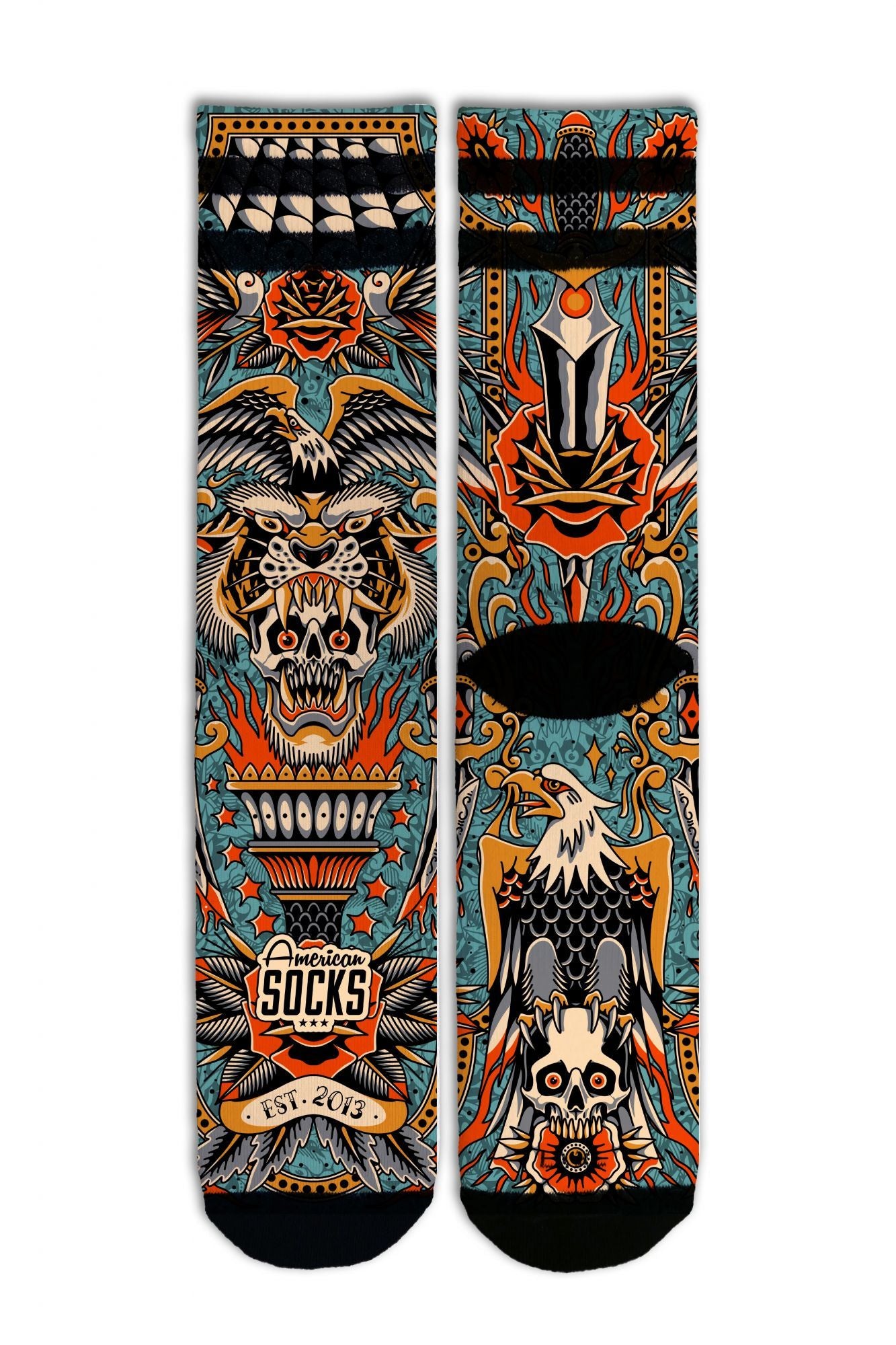 AMERICAN SOCKS DAGGER en color MULTICOLOR (1)