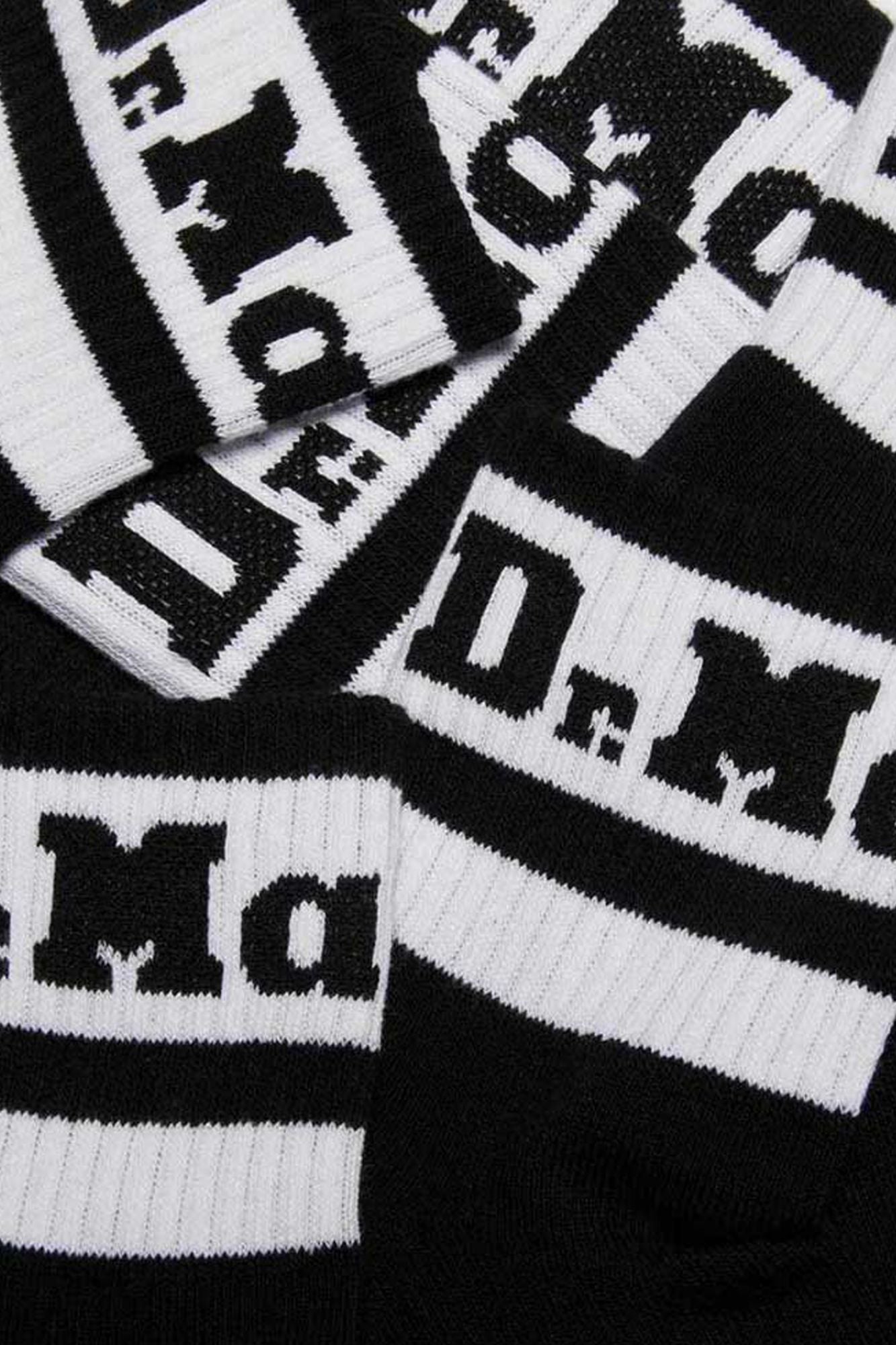 DR. MARTENS SHORT ATHLETIC 3PK SOCK en color NEGRO (2)