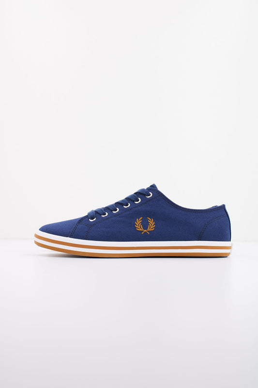 FRED PERRY KINGSTON TWILL en color AZUL (1)