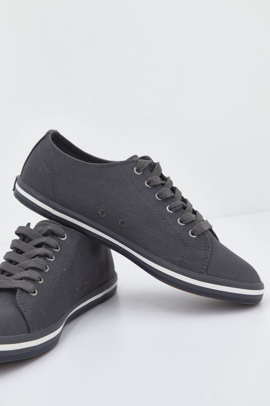 FRED PERRY KINGSTON TWILL en color GRIS (2)
