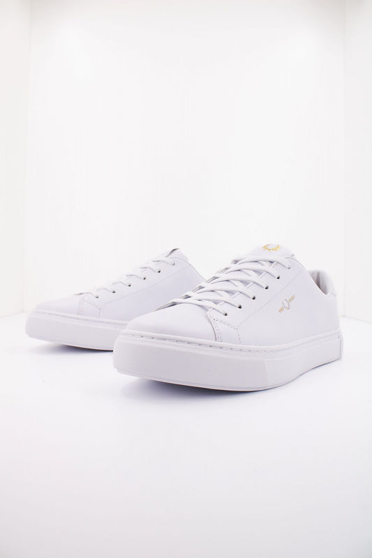 FRED PERRY B71 LEATHER en color BLANCO (2)