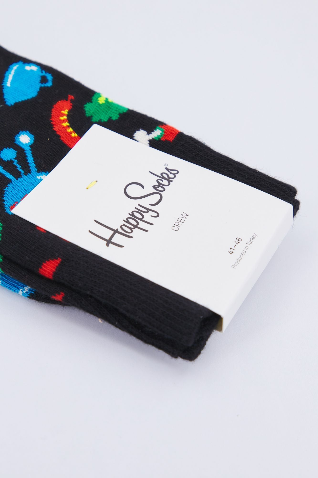 HAPPY SOCKS BAR01 9300 en color NEGRO (3)