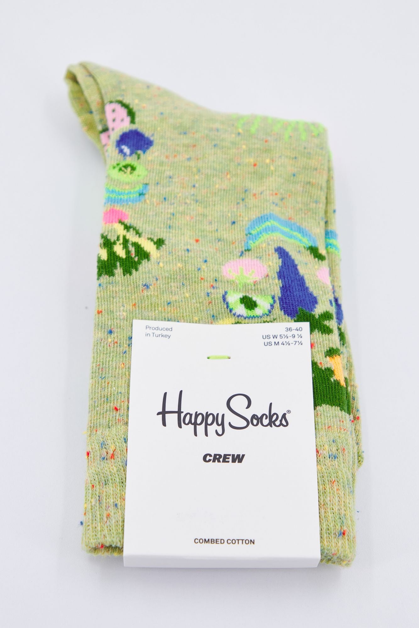HAPPY SOCKS HLT01 7000 en color VERDE (2)