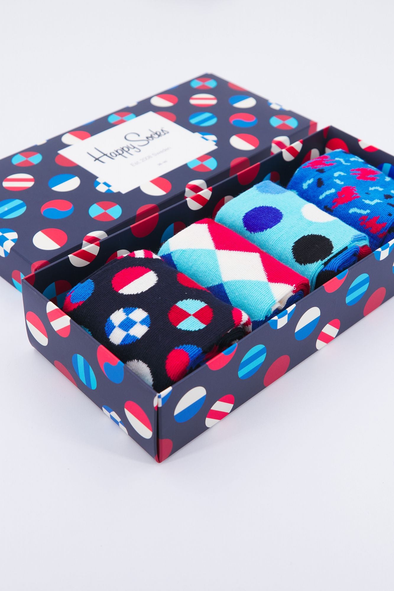 HAPPY SOCKS XNAV09 6500 en color AZUL (2)