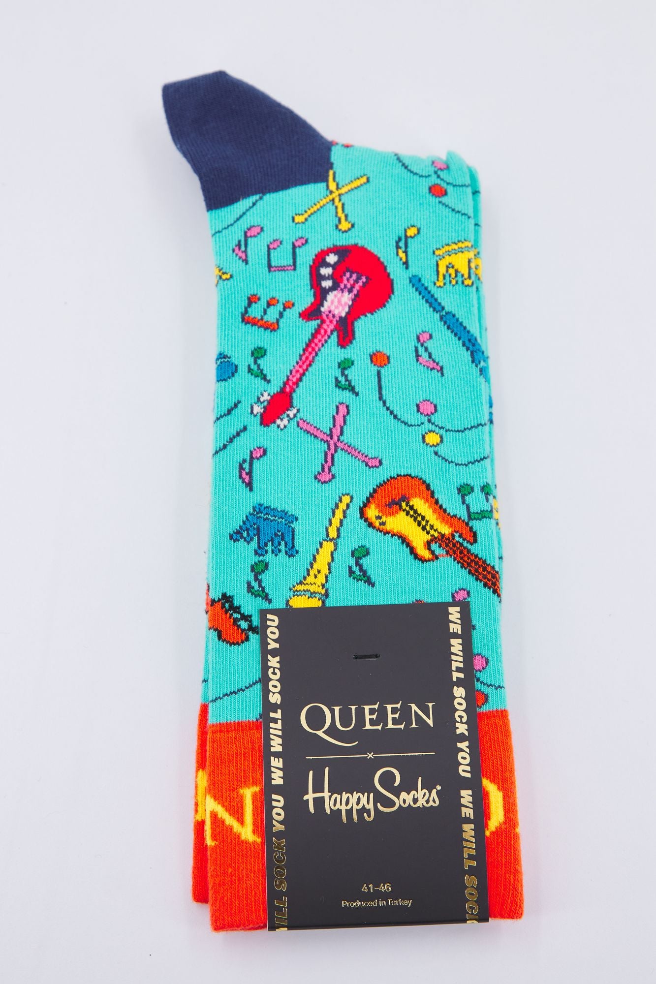 HAPPY SOCKS QUE01 6700 en color VERDE (2)