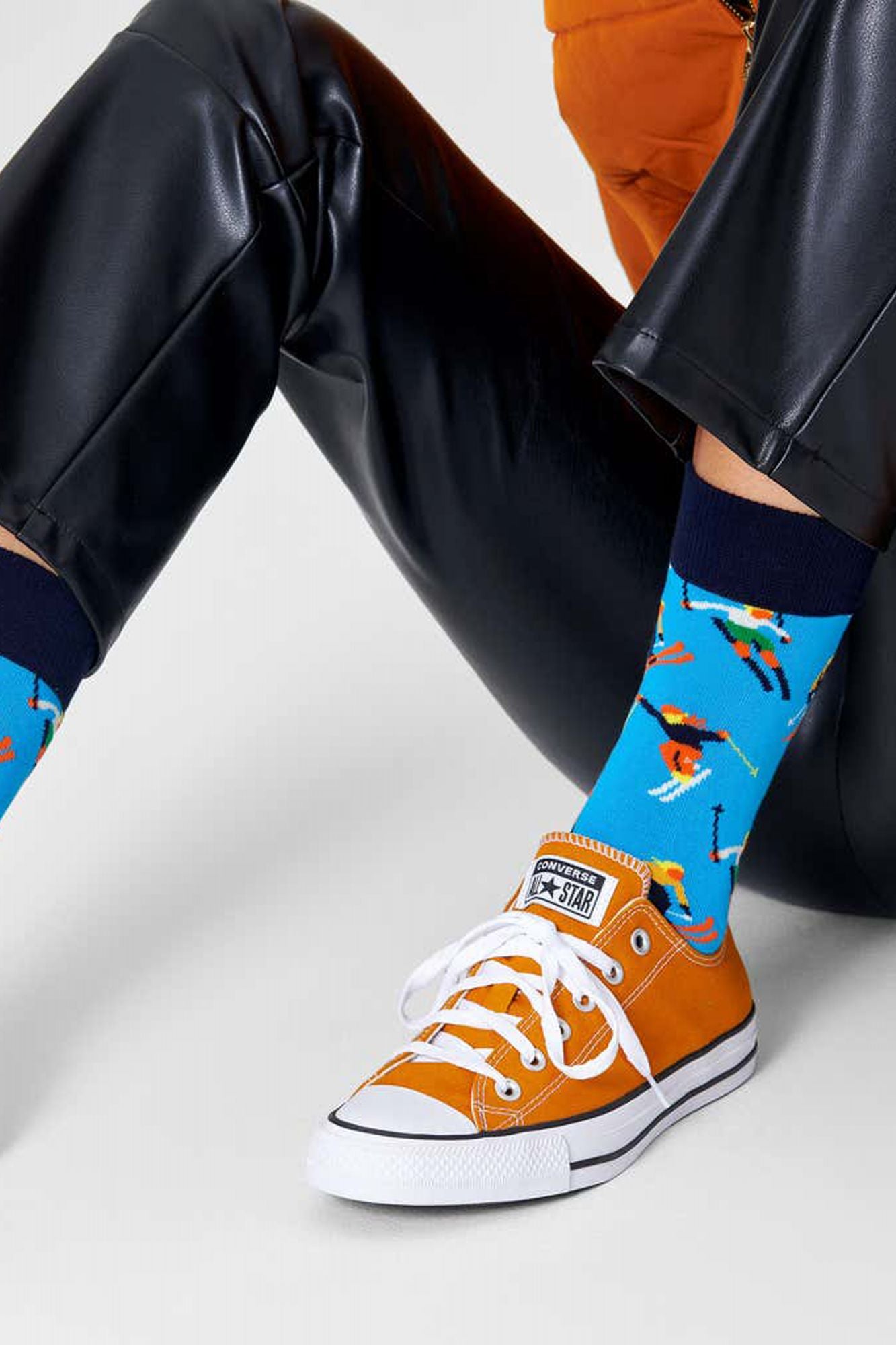HAPPY SOCKS SKI01 6300 SKIING SOCK en color AZUL (4)