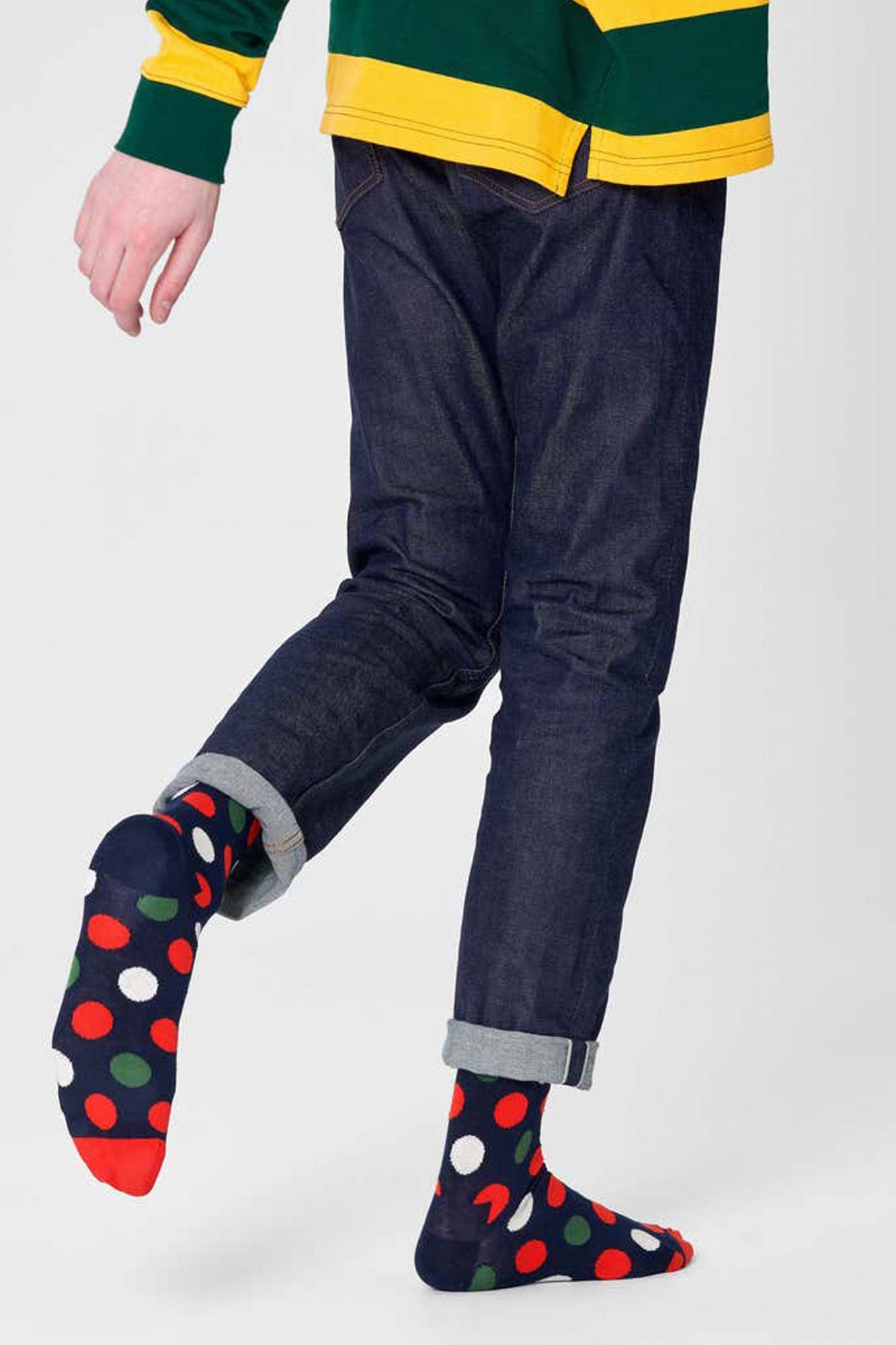 HAPPY SOCKS BIG DOT GIFT BOX en color AZUL (3)