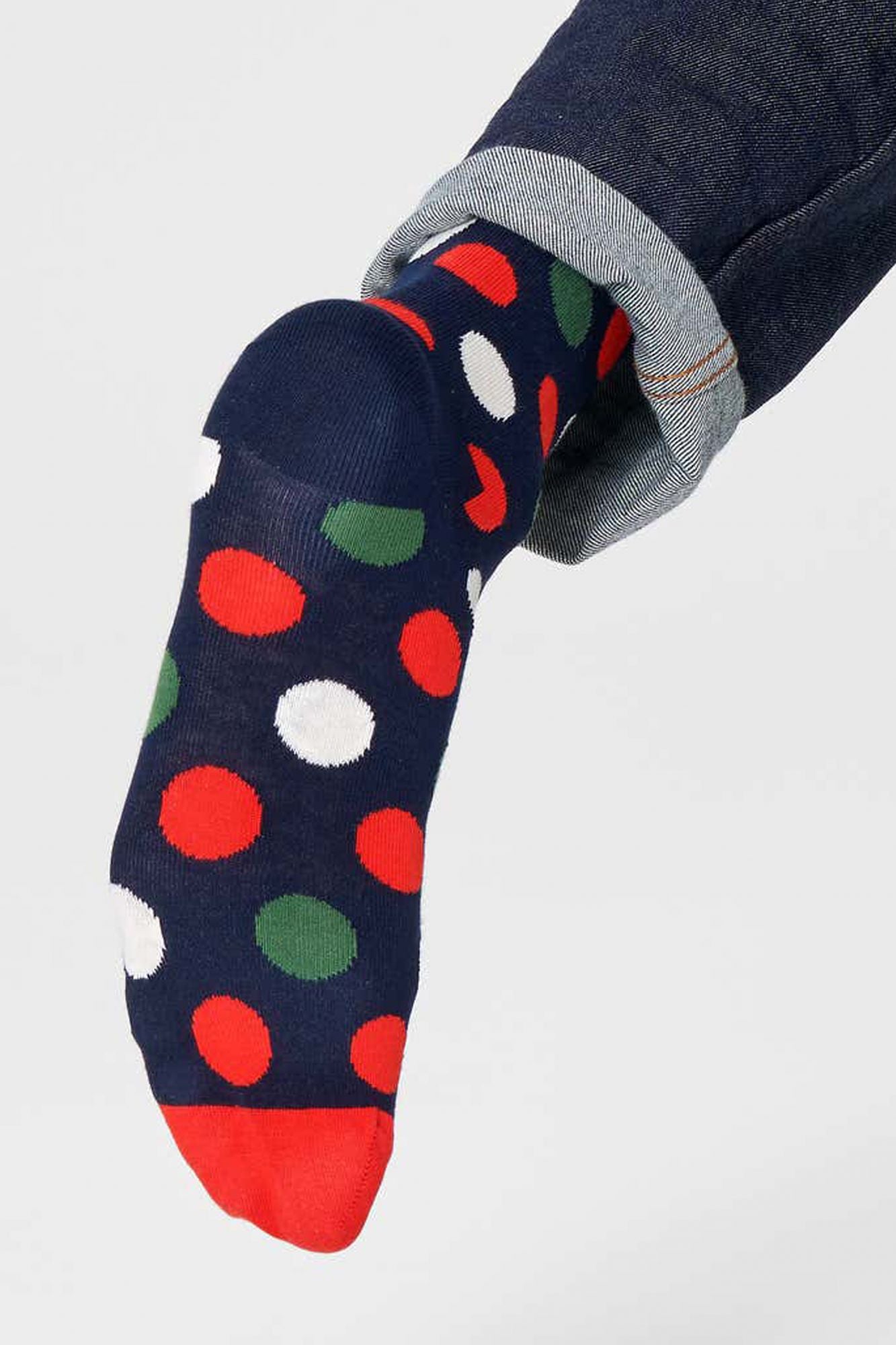 HAPPY SOCKS BIG DOT GIFT BOX en color AZUL (4)