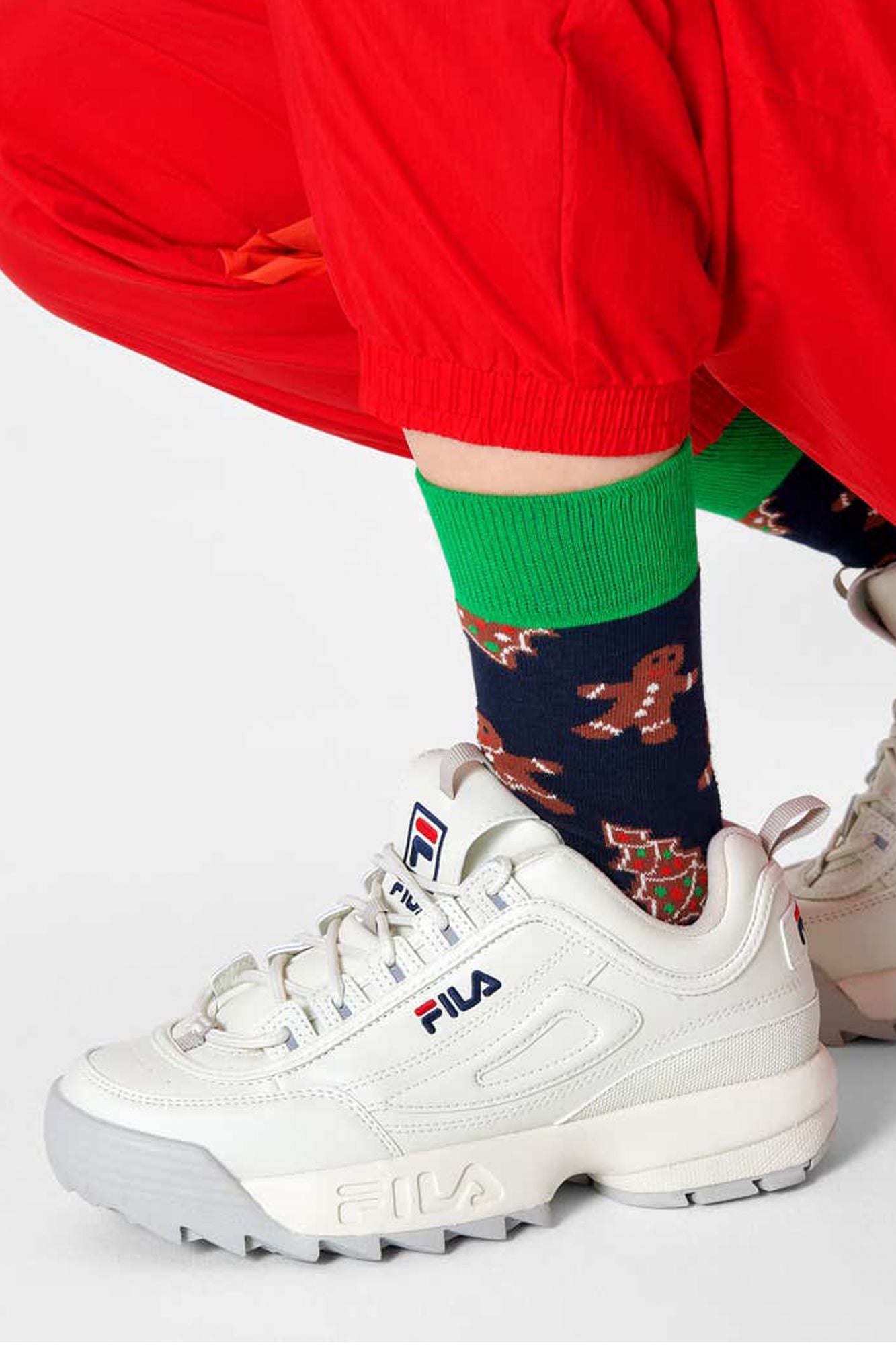 HAPPY SOCKS GINGERBREAD COOKIES GIF en color AZUL (4)