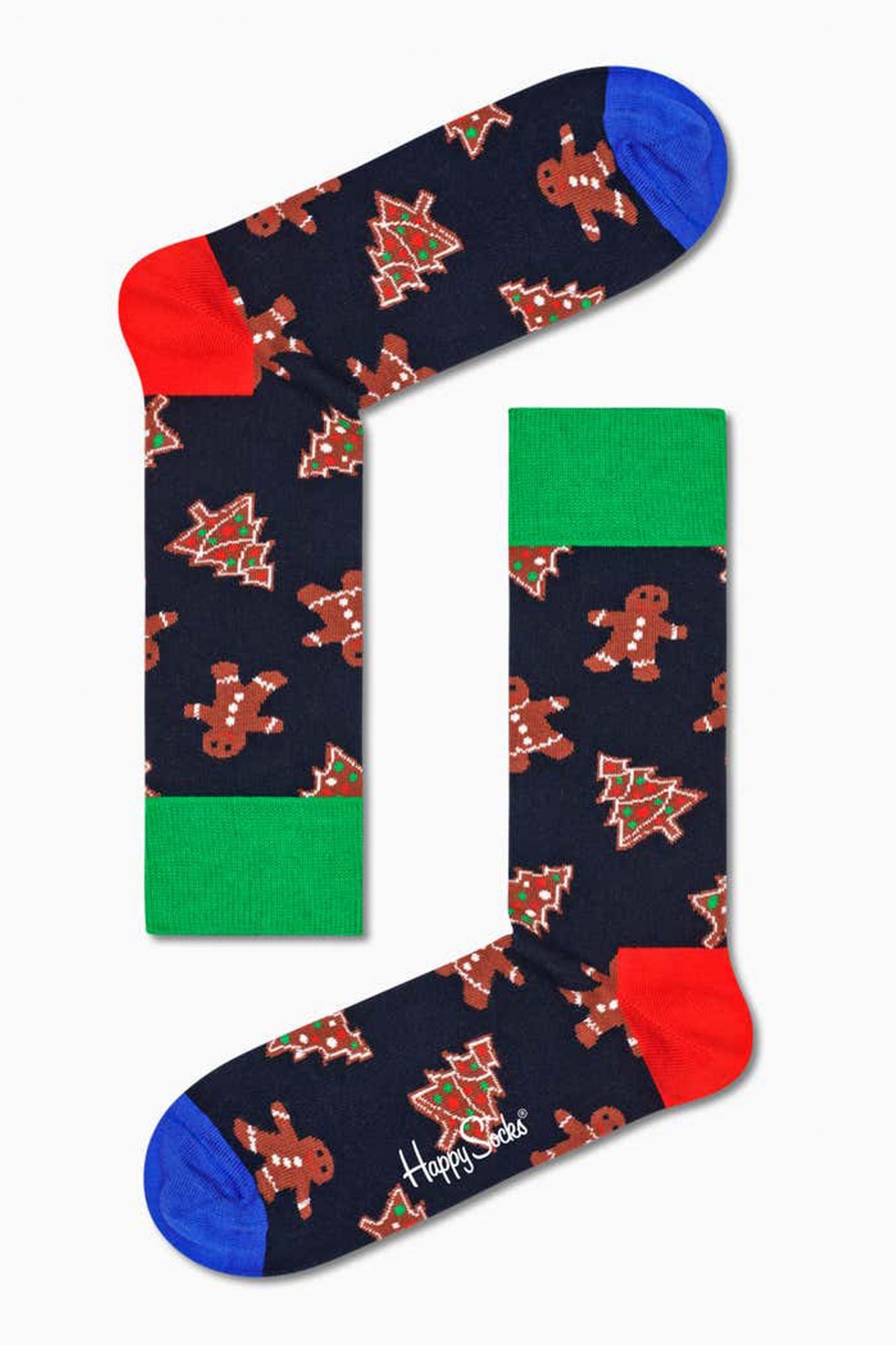 HAPPY SOCKS 2-PACK GINGERBREAD COOK en color AZUL (3)