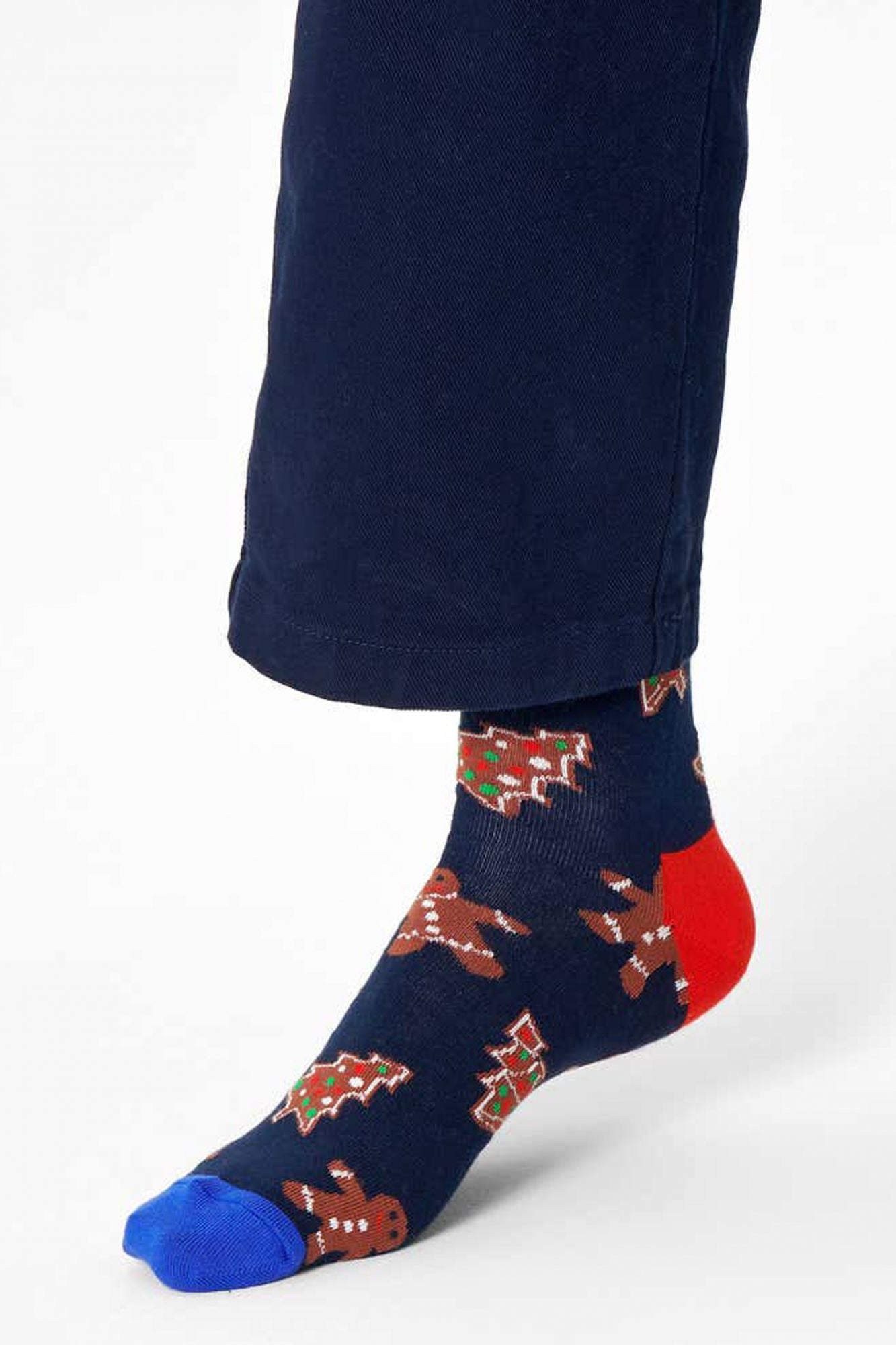 HAPPY SOCKS 2-PACK GINGERBREAD COOK en color AZUL (4)