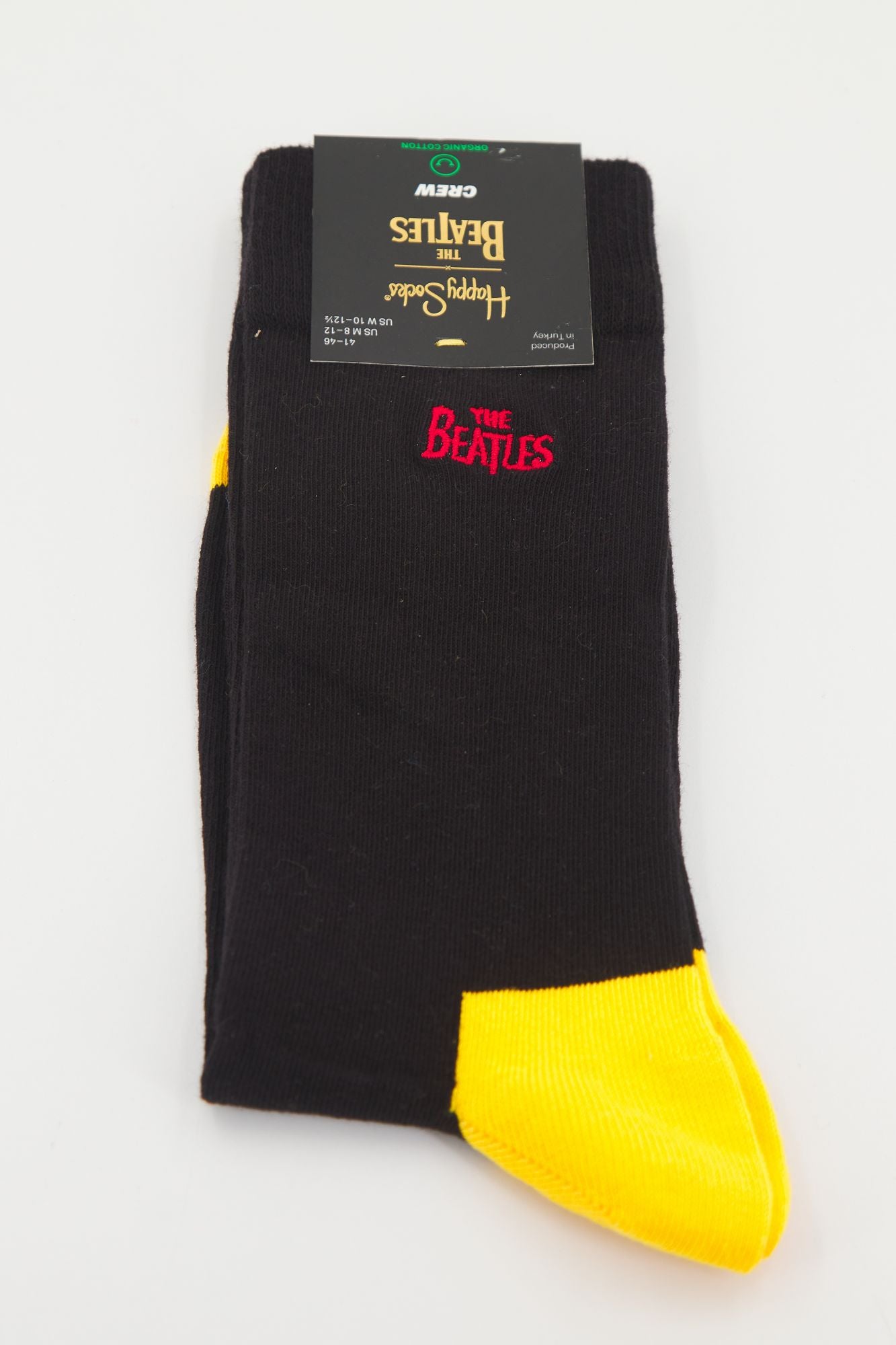 HAPPY SOCKS BEATLES en color NEGRO (1)