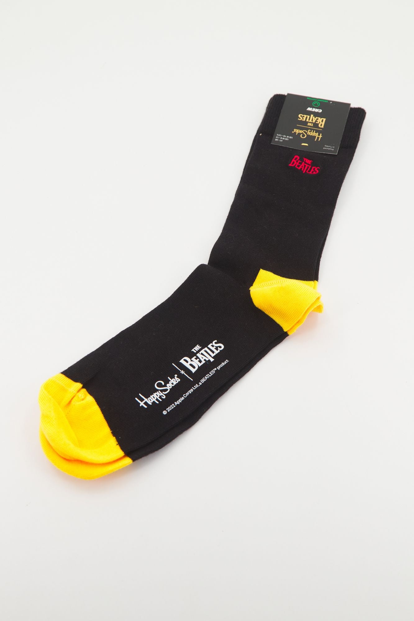 HAPPY SOCKS BEATLES en color NEGRO (3)