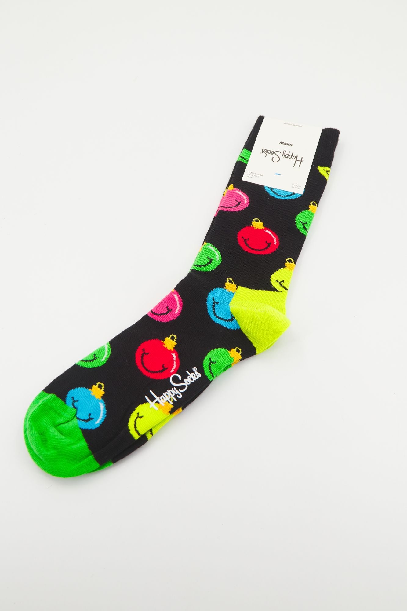 HAPPY SOCKS JINGLE SMAILEY en color NEGRO (4)