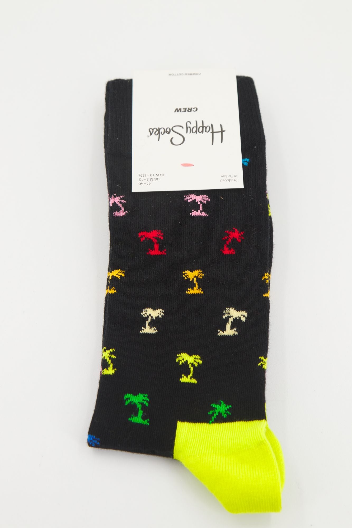 HAPPY SOCKS PALM en color NEGRO (1)