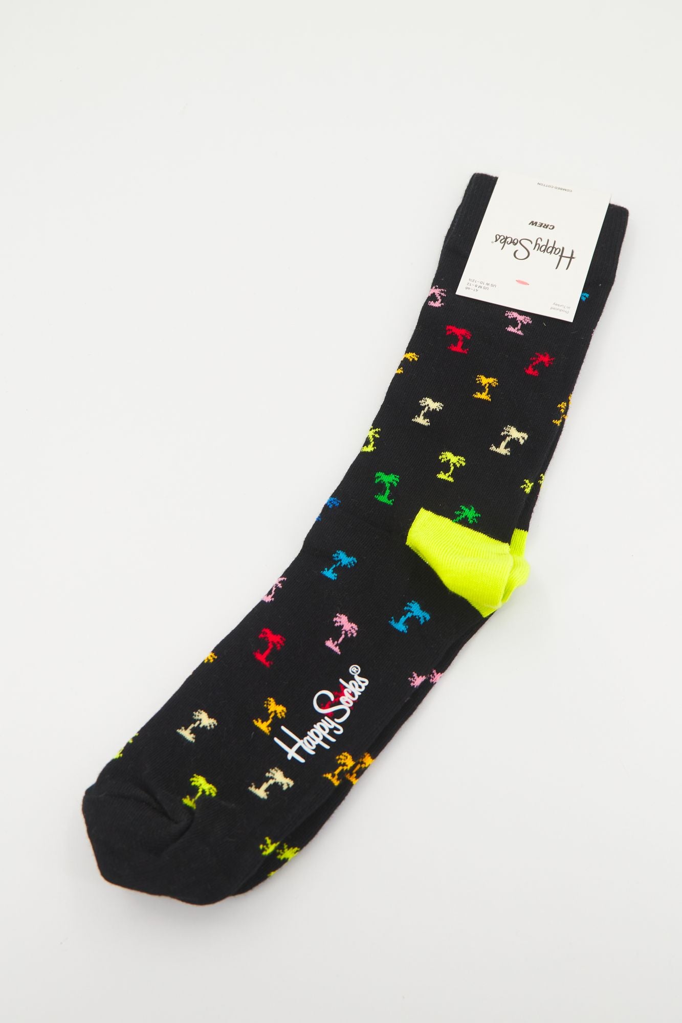 HAPPY SOCKS PALM en color NEGRO (3)