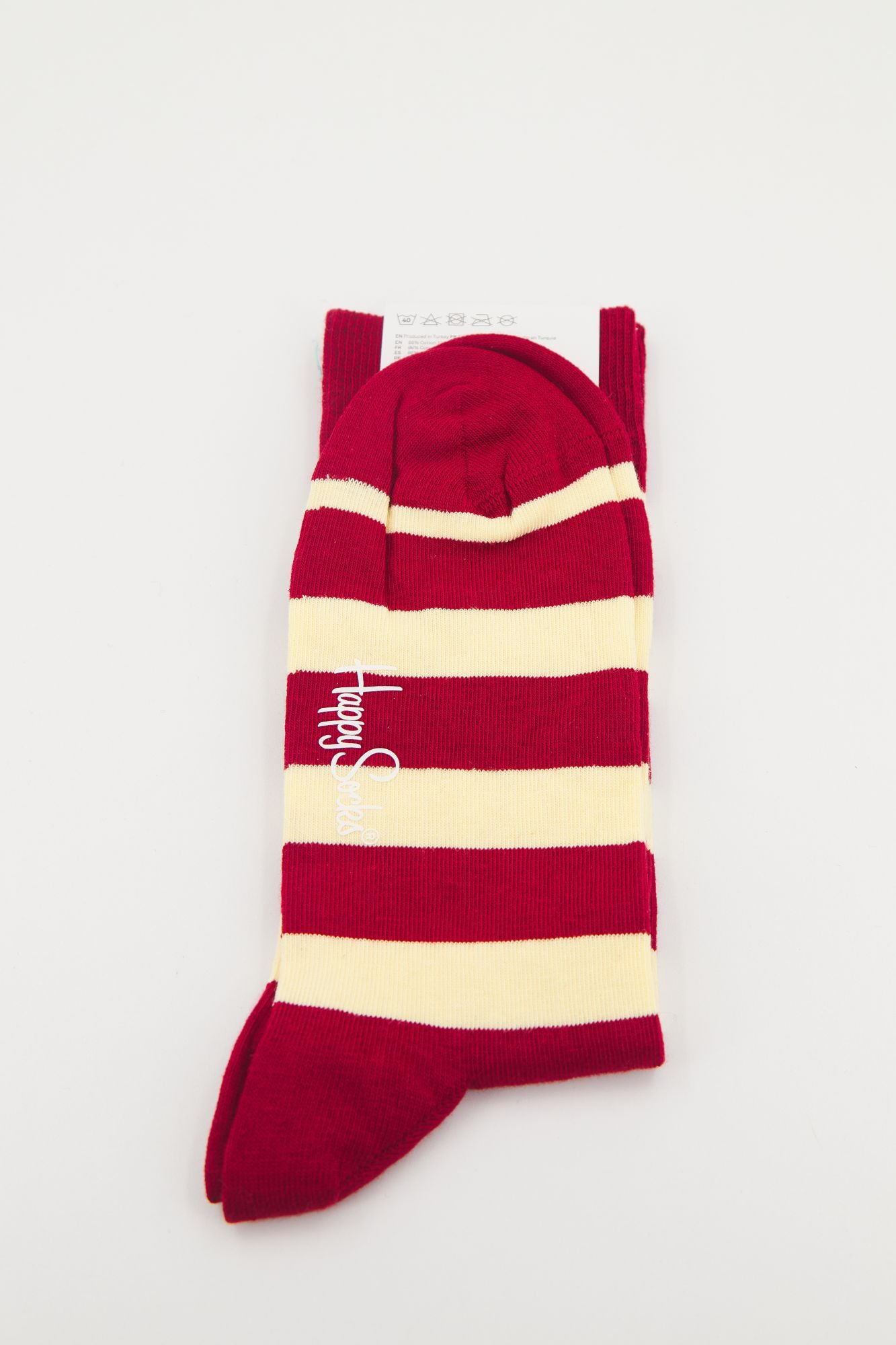HAPPY SOCKS STRIPE en color ROJO (2)