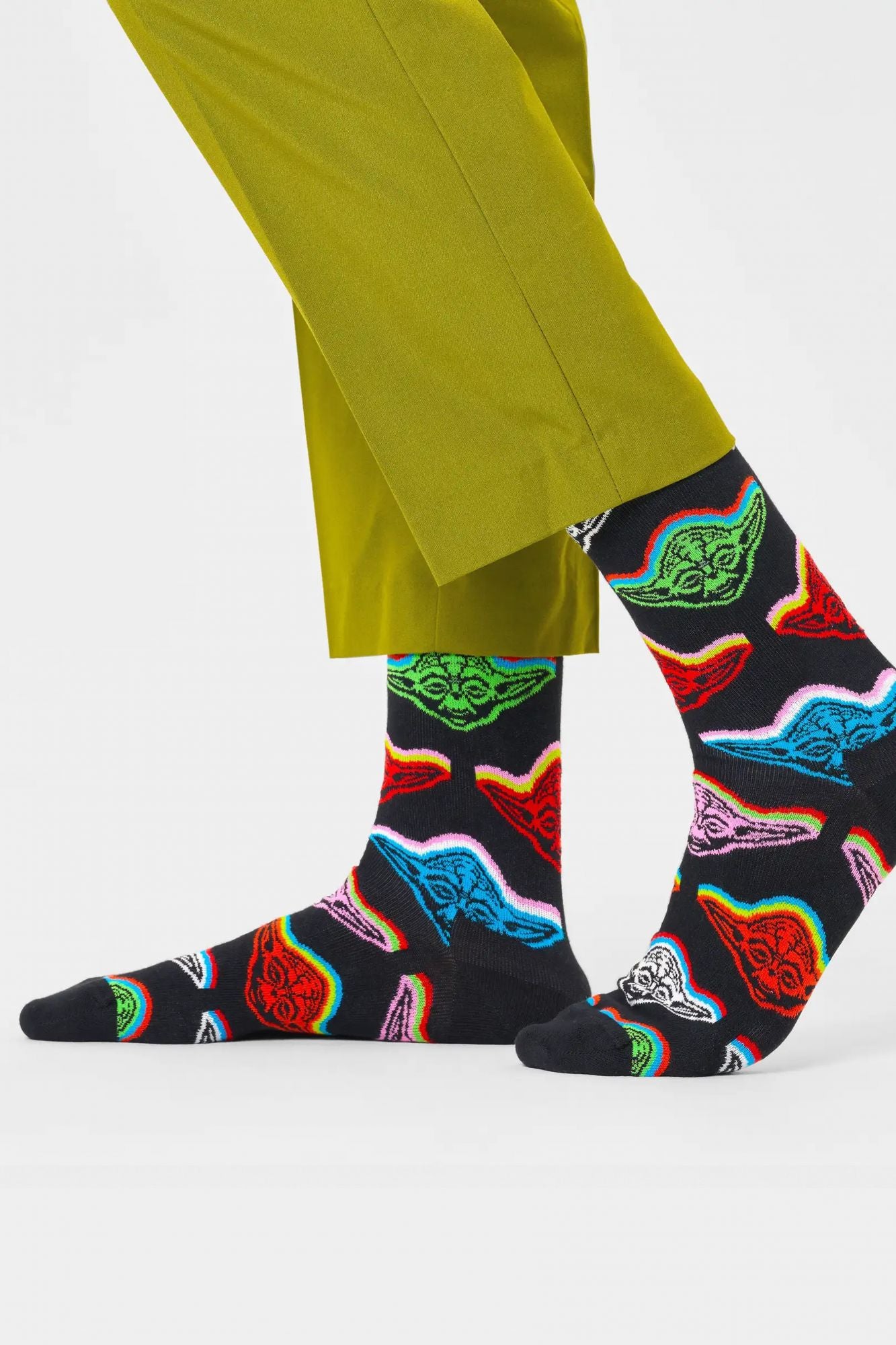 HAPPY SOCKS STAR WARS YODA SOCK en color MULTICOLOR (3)