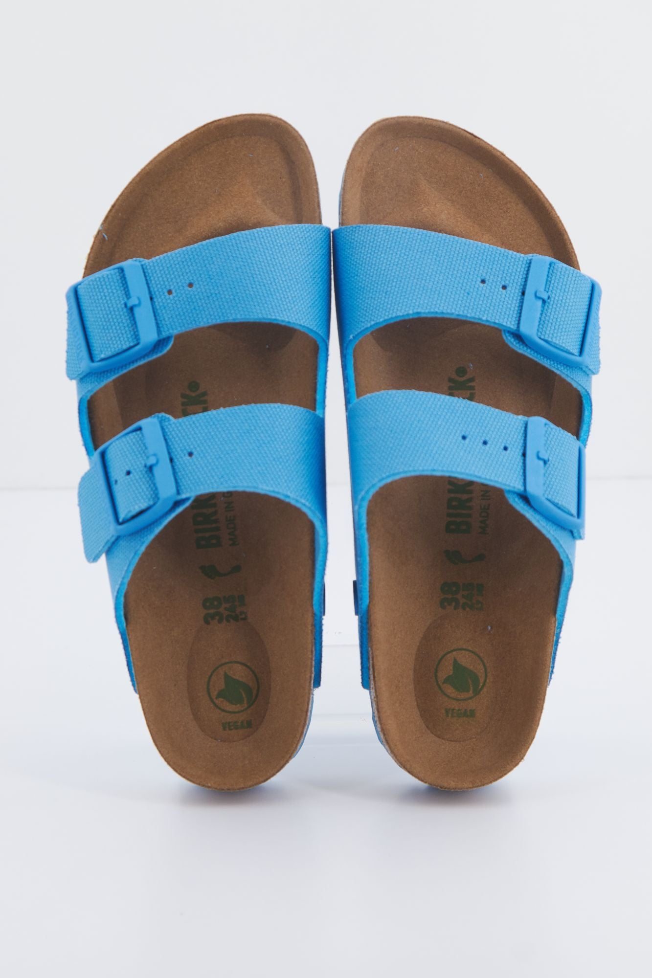 BIRKENSTOCK ARIZONA TEX CANVAS en color AZUL (1)