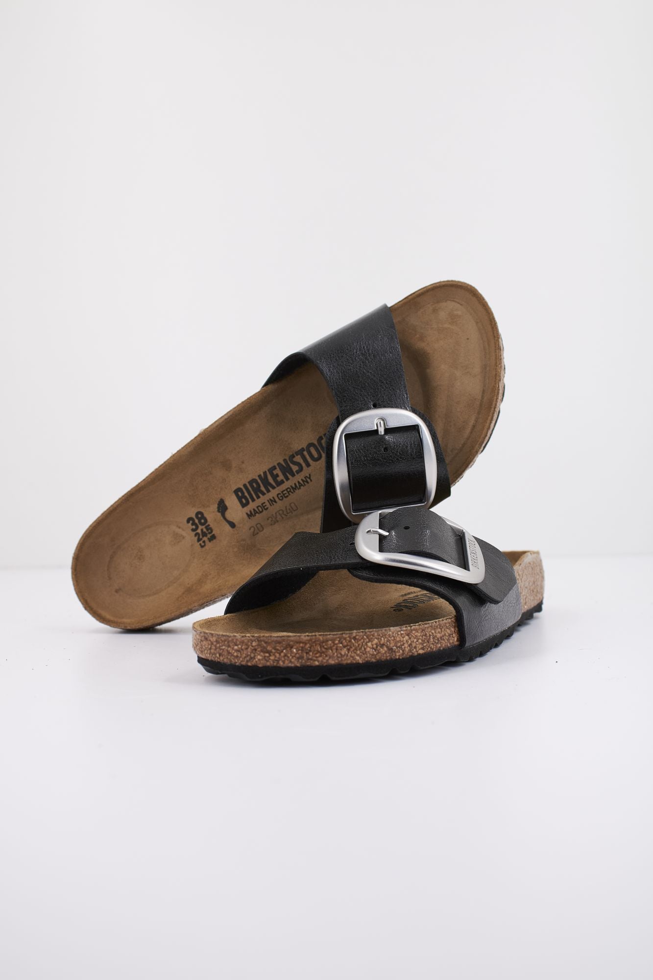 BIRKENSTOCK MADRID BIRKO-FLOR en color NEGRO (4)