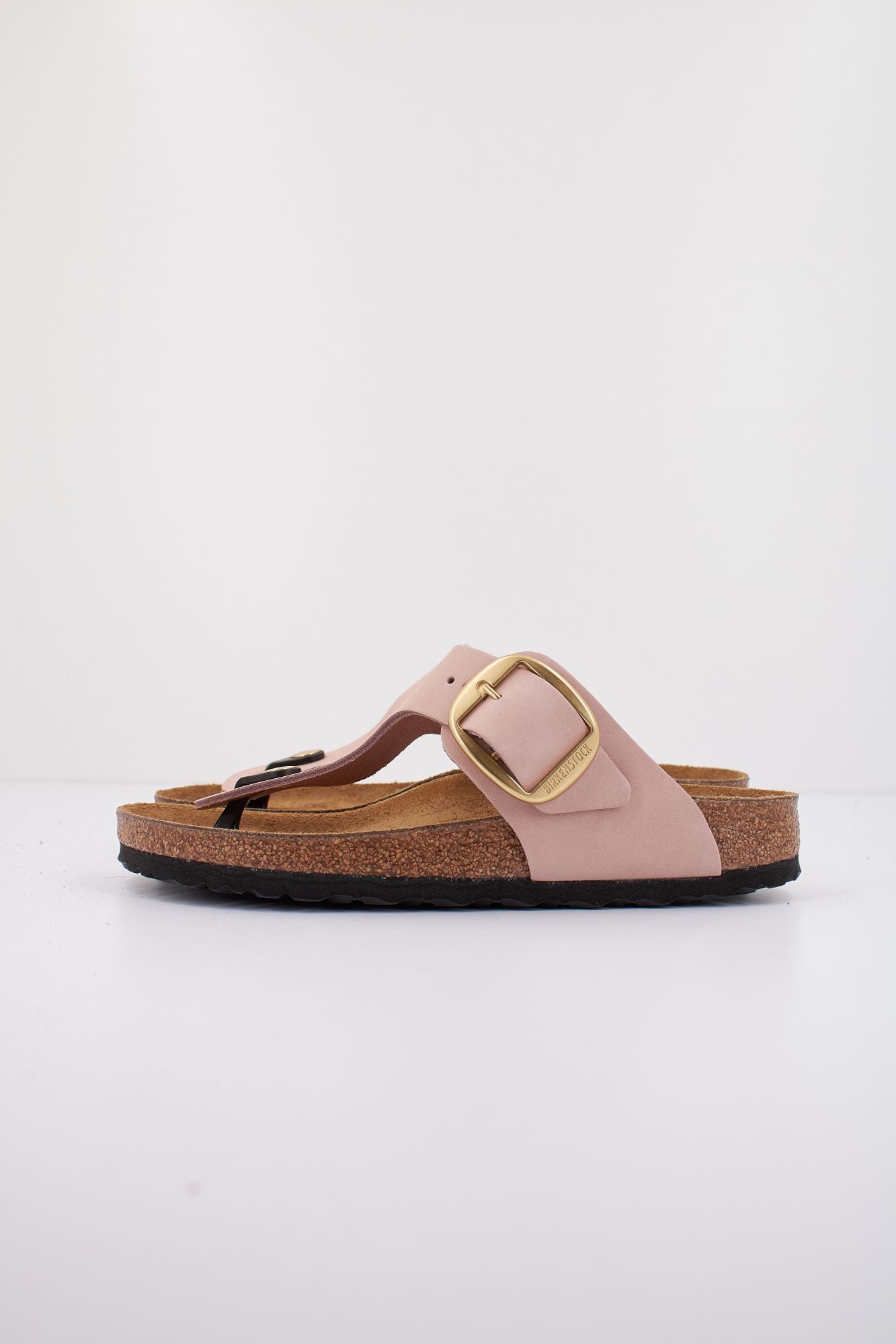 BIRKENSTOCK GIZEH BIG BUCKLE NUBUCK L en color NUDE (1)