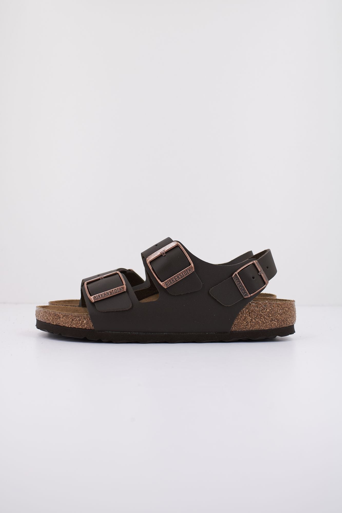 BIRKENSTOCK MILANO NATURAL LEATHER en color MARRON (1)