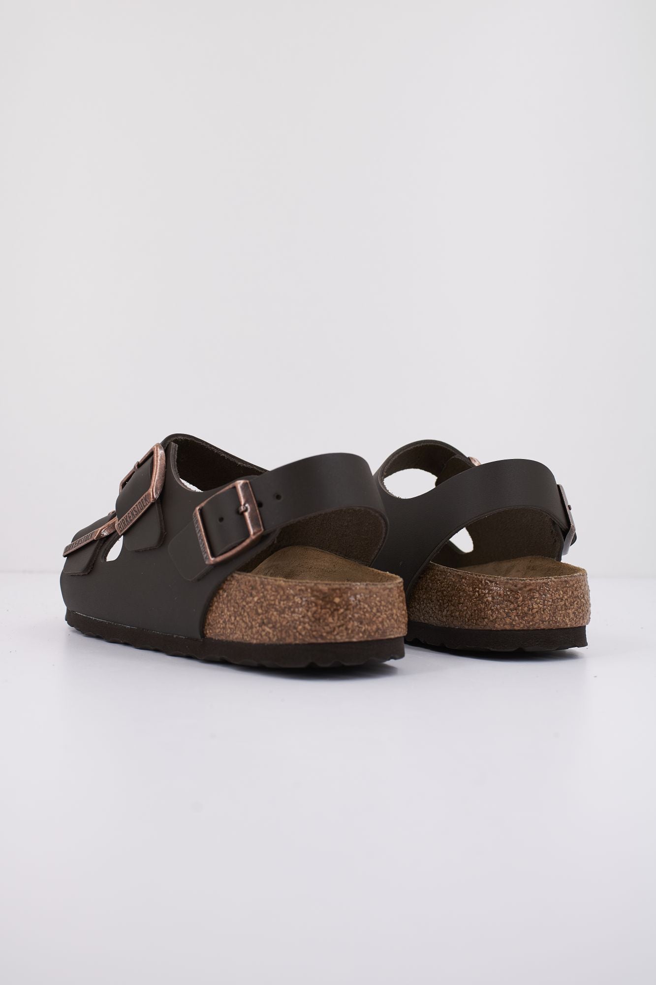 BIRKENSTOCK MILANO NATURAL LEATHER en color MARRON (3)
