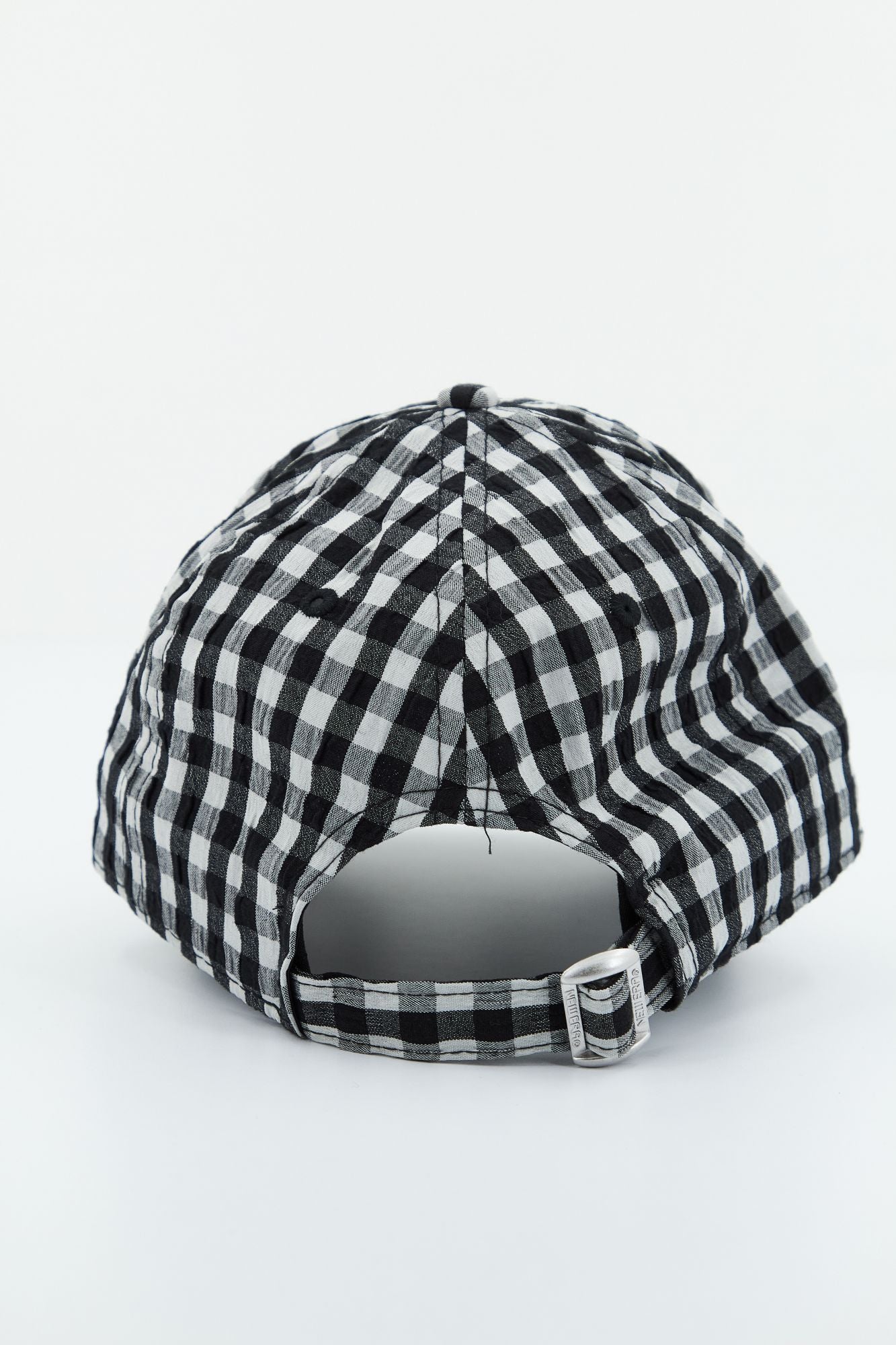 NEW ERA WMNS GINGHAM 9TWENTY NEYYA en color NEGRO (3)