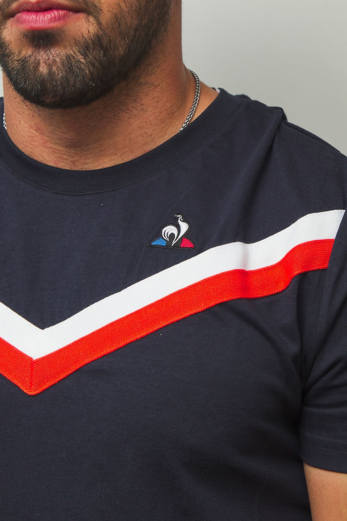 LE COQ SPORTIF TRI Tee SS N en color AZUL (4)