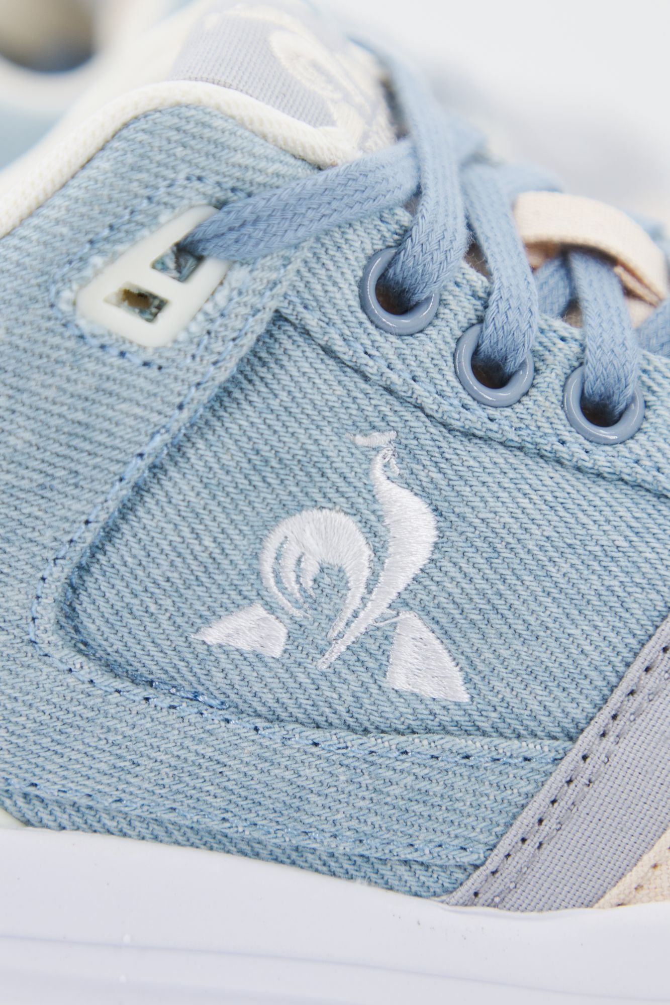 LE COQ SPORTIF LCS R1000 W DENIM en color AZUL (4)