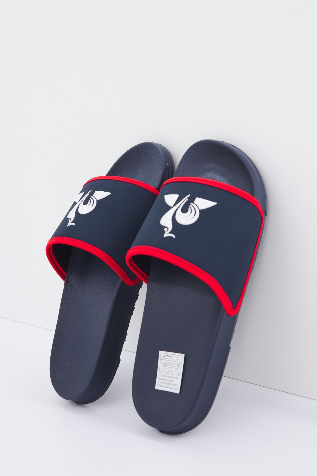 LE COQ SPORTIF SLIDE BINDING en color AZUL (1)