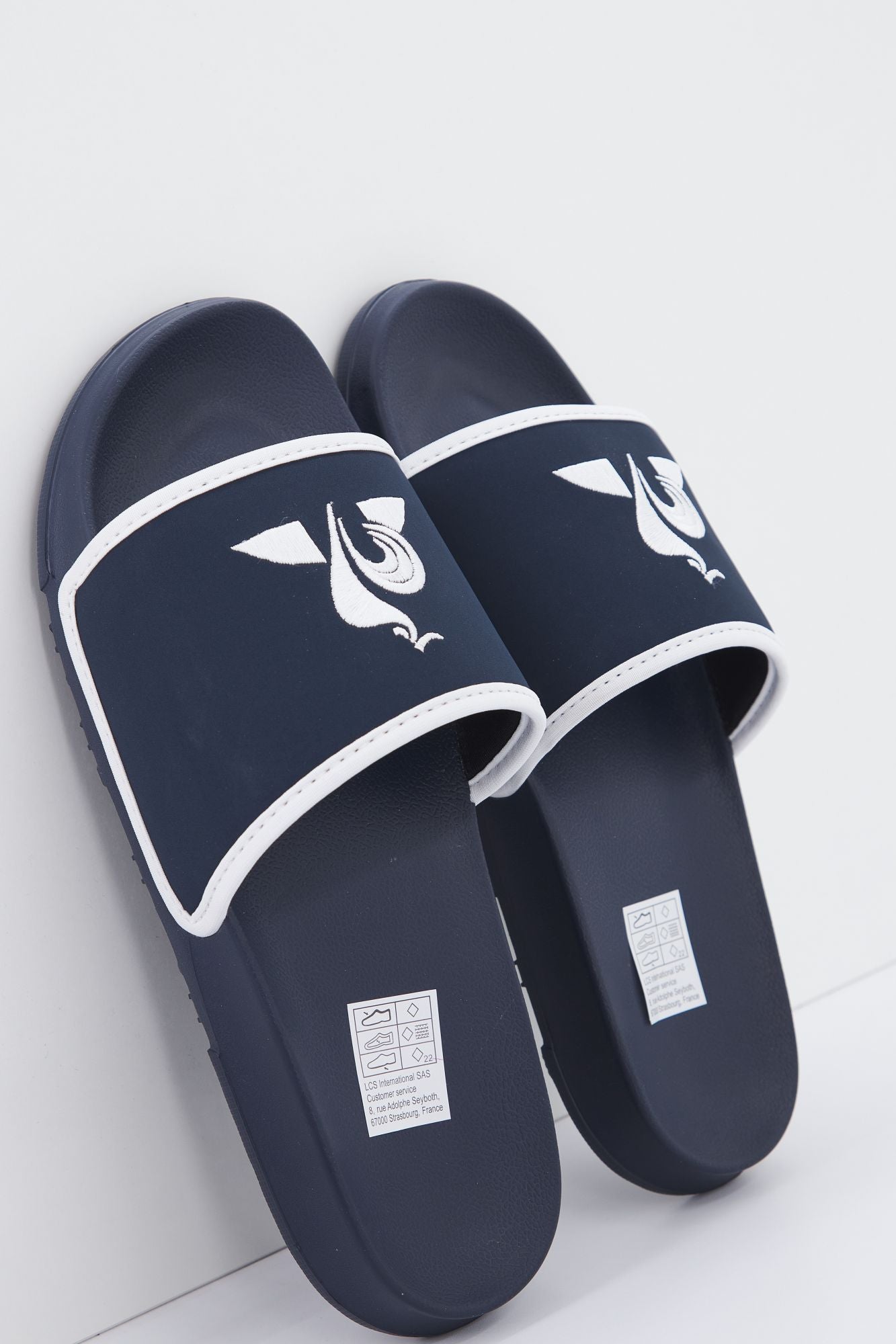 LE COQ SPORTIF SLIDE BINDING en color AZUL (3)