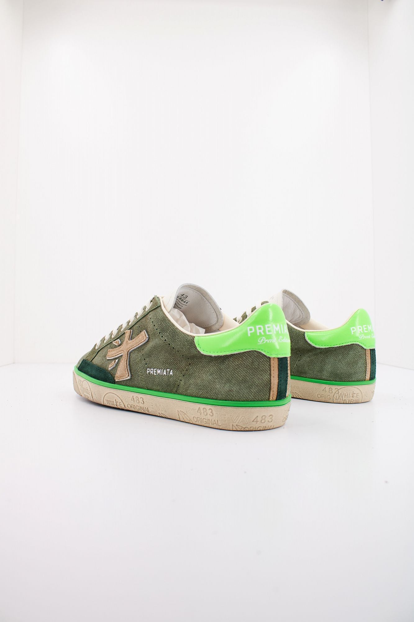 PREMIATA STEVEN en color VERDE (3)