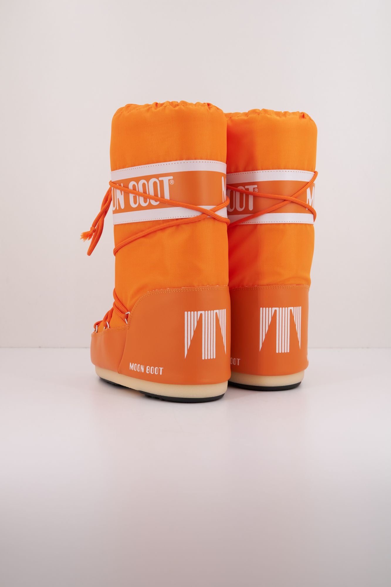 MOON BOOT MB ICON NYLON en color NARANJA (3)