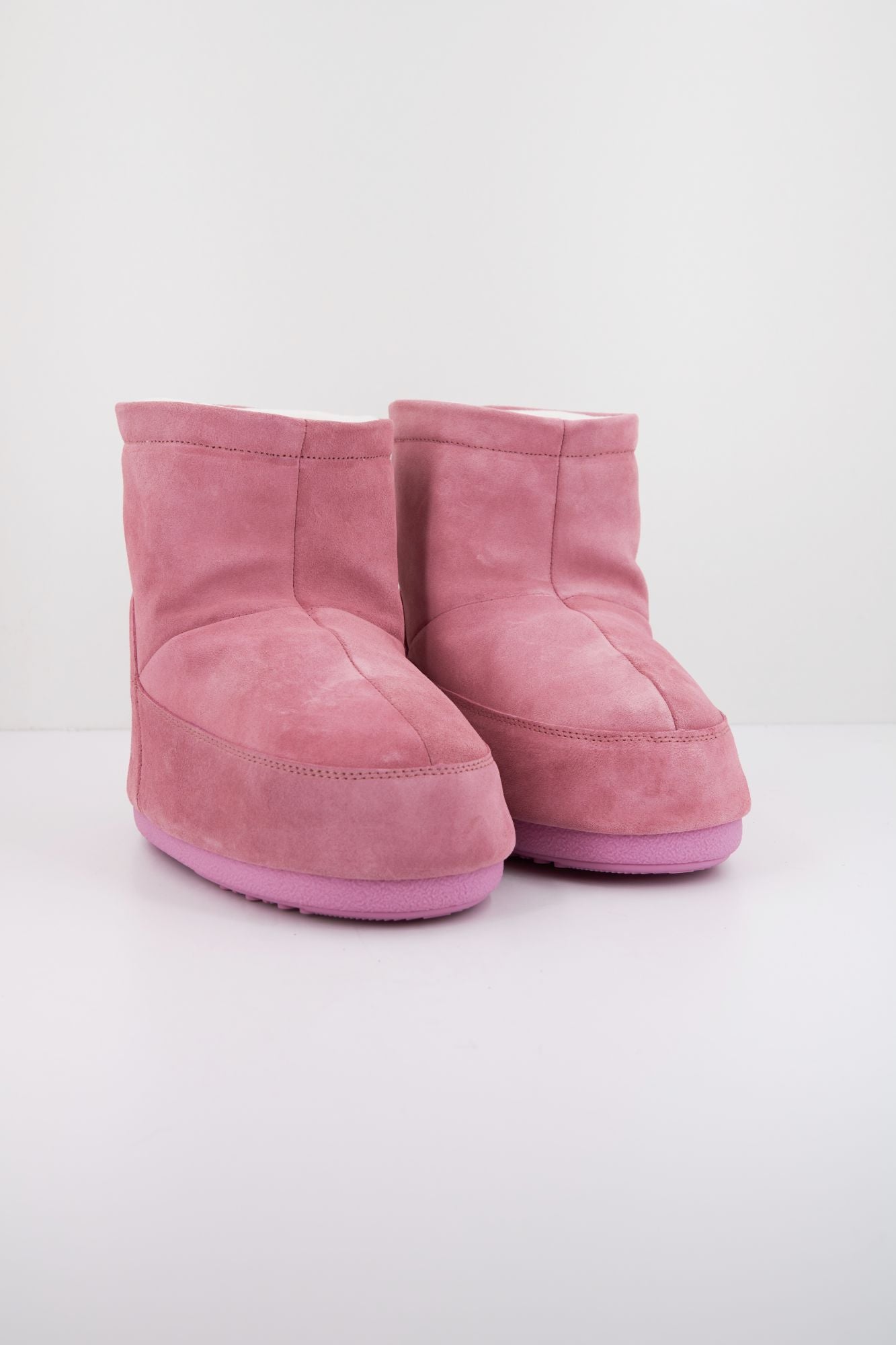 MOON BOOT MB ICON LOW NOLACE SUE en color ROSA (2)
