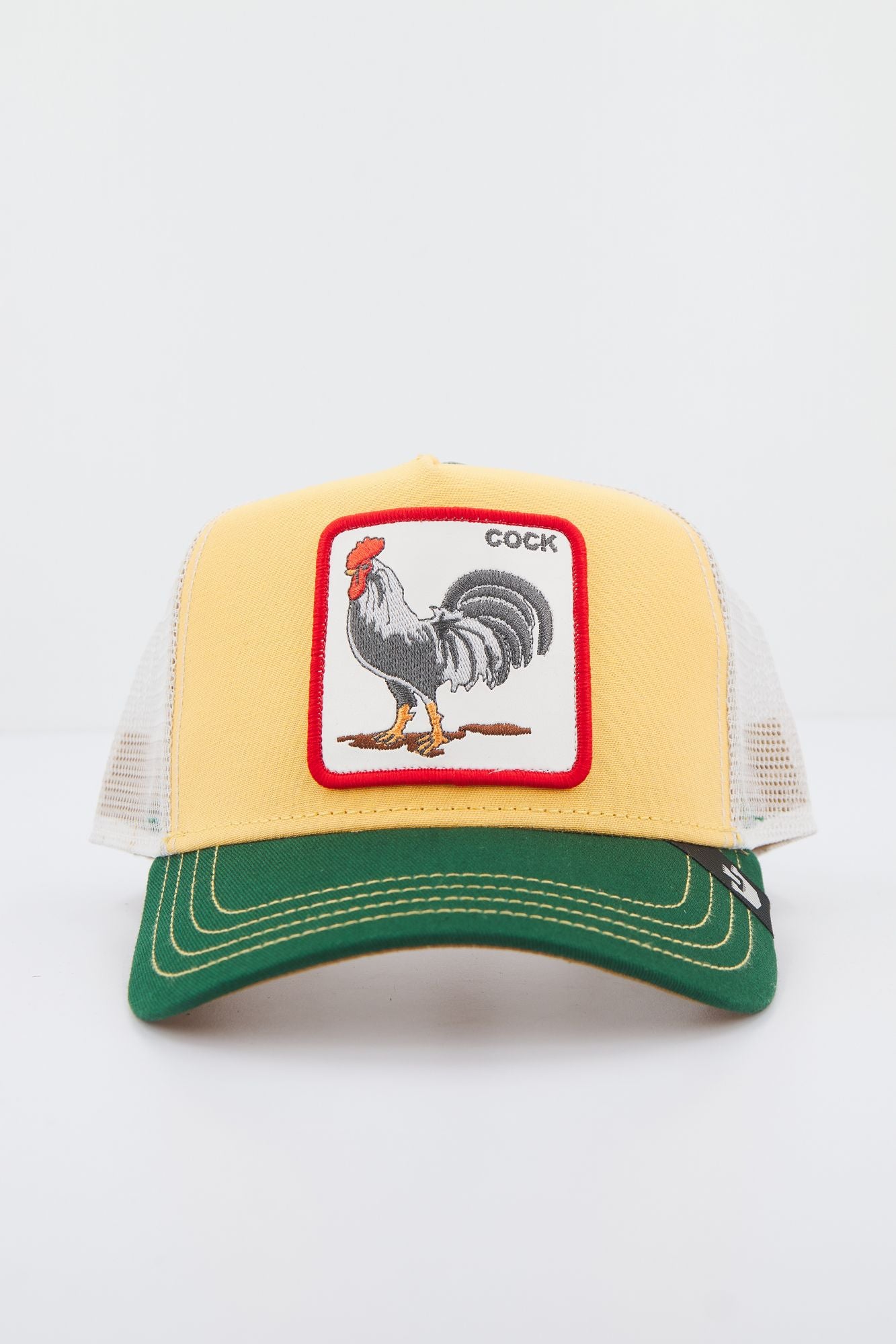 GOORIN BROS THE COCK en color AMARILLO (1)